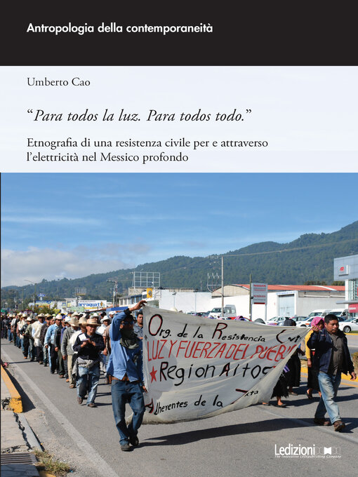 Title details for "Para todos la luz. Para todos todo" by Umberto Cao - Wait list